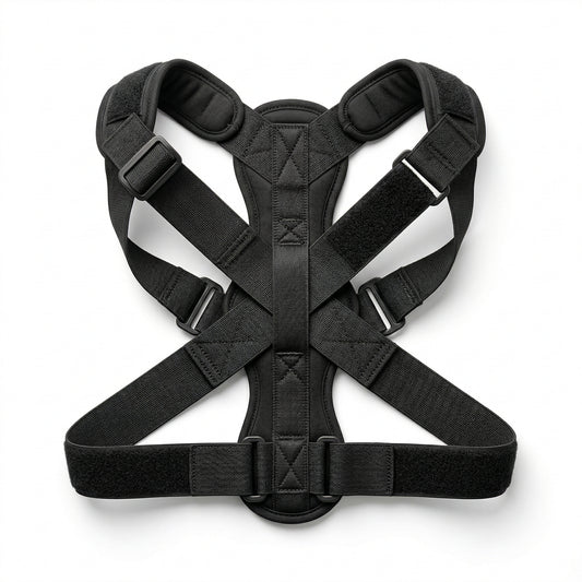 Correcteur de posture ajustable fond blanc — Recovly